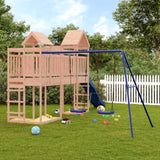 Vidaxl Playhouse Solid Douglas Wood