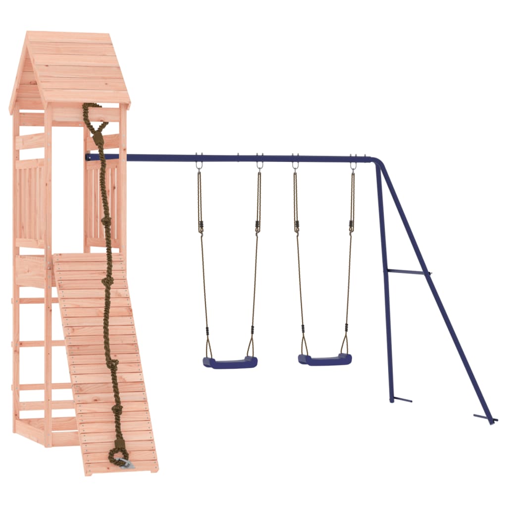 Vidaxl Playhouse Solid Douglas Wood