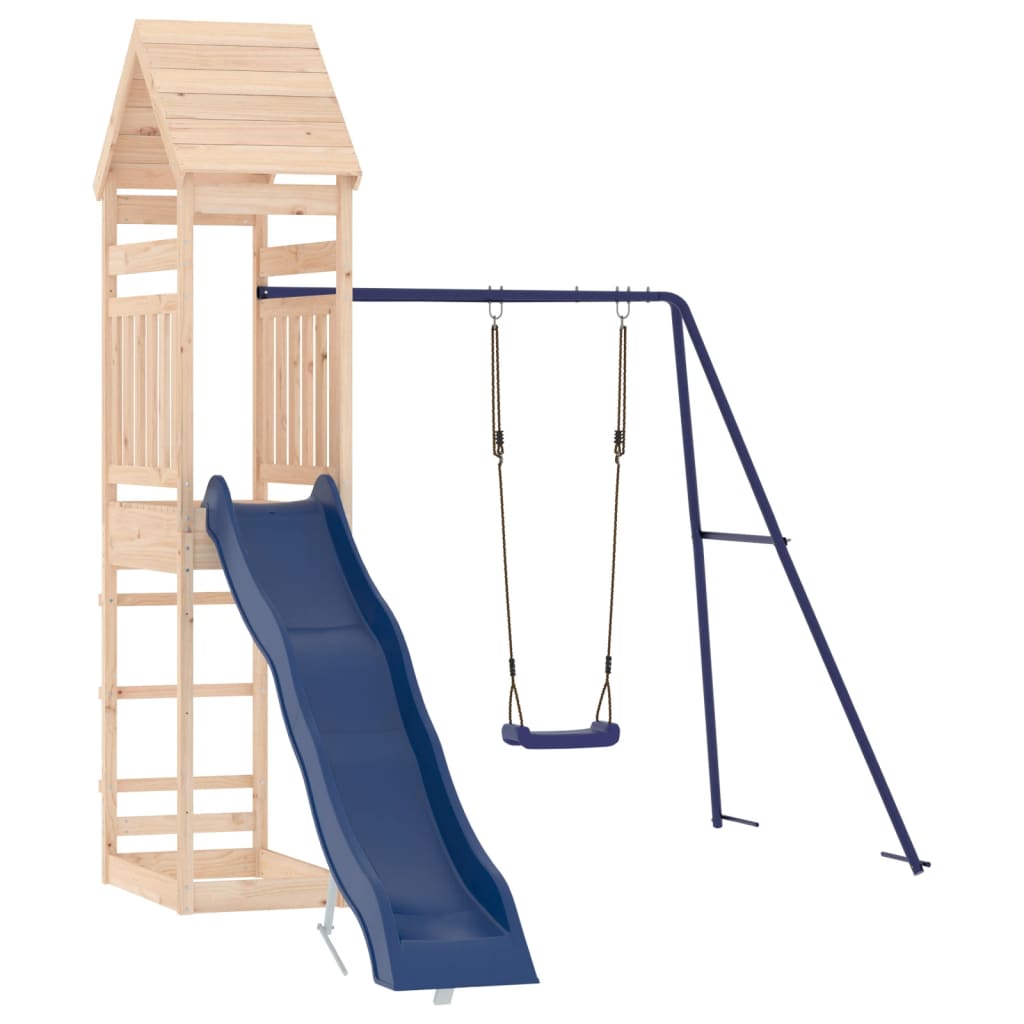 Vidaxl Playhouse Solid Pine Wood