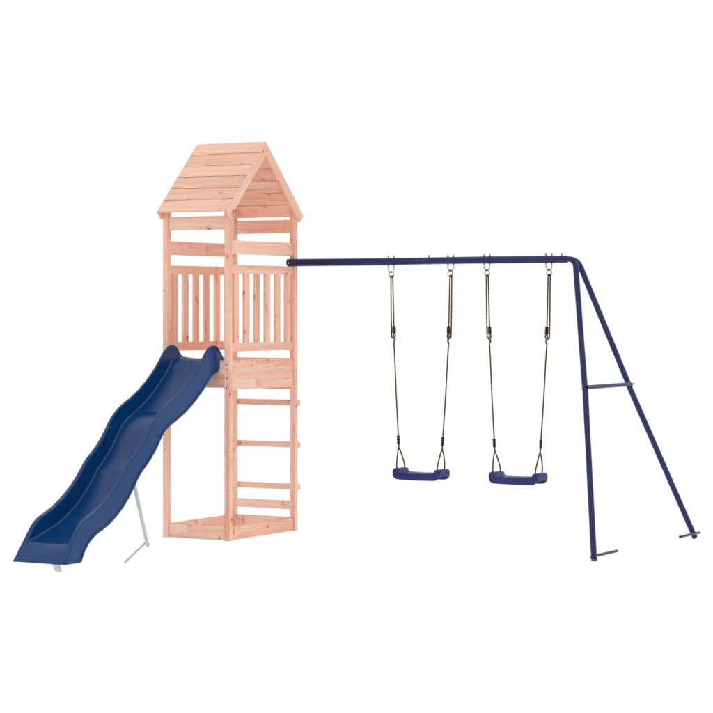 Vidaxl Playhouse Solid Douglas Wood
