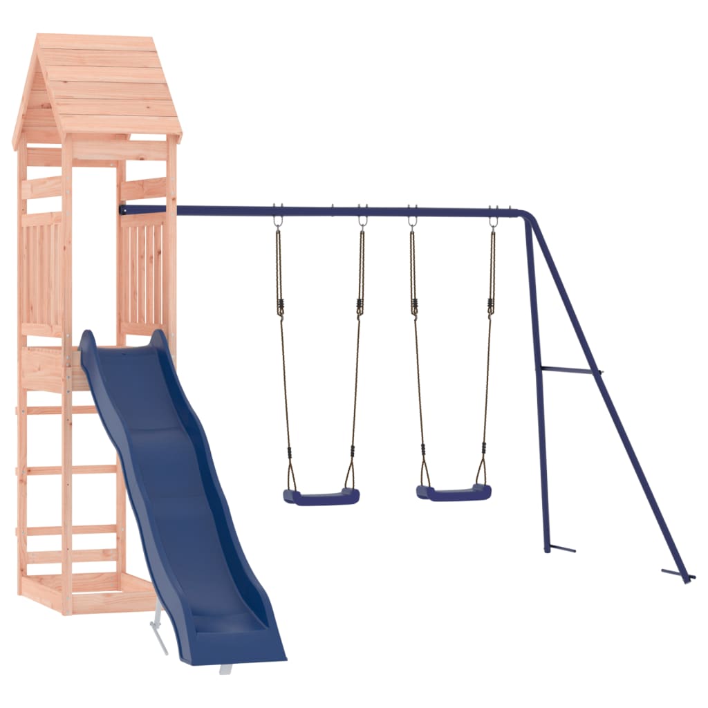 Vidaxl Playhouse Solid Douglas Wood