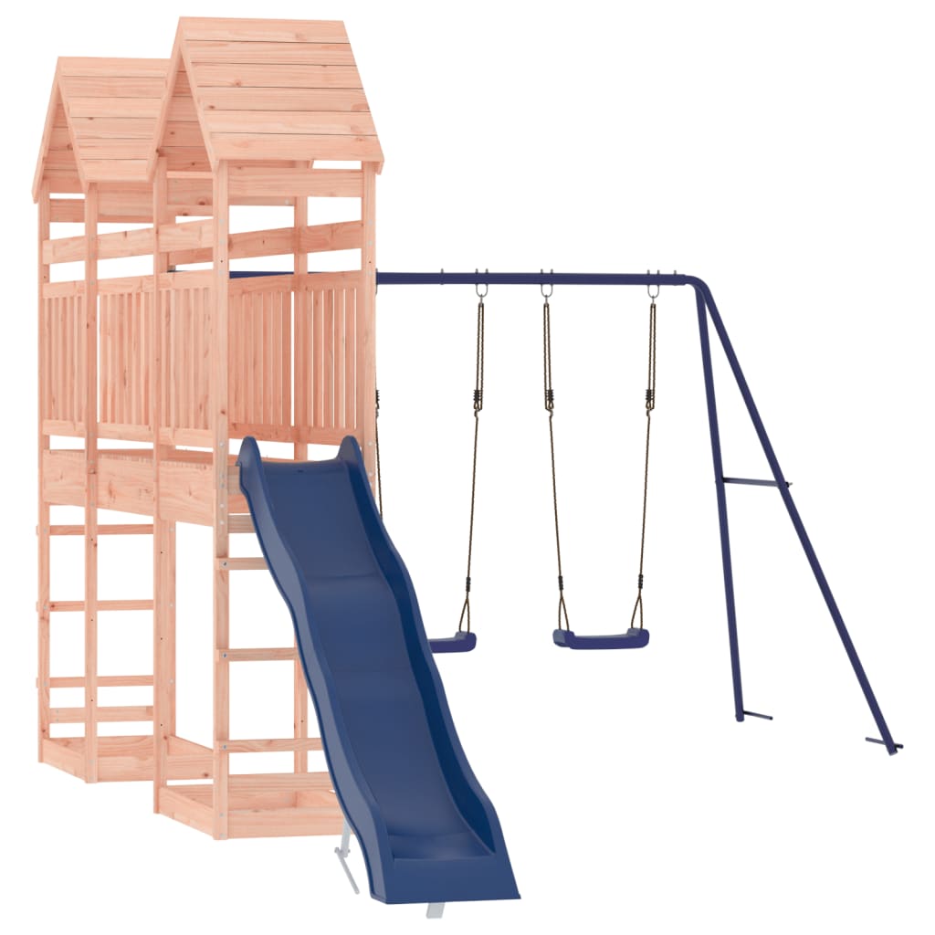 Vidaxl Playhouse Solid Douglas Wood