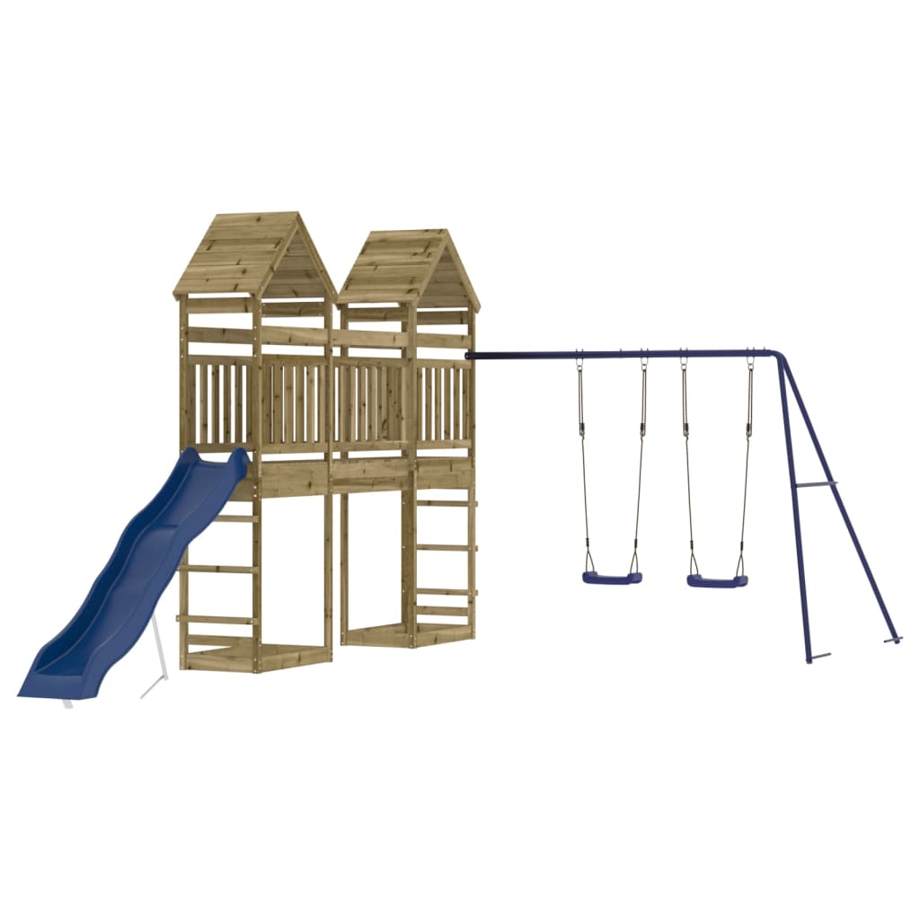 Vidaxl Playhouse imprægneret fyrretræ