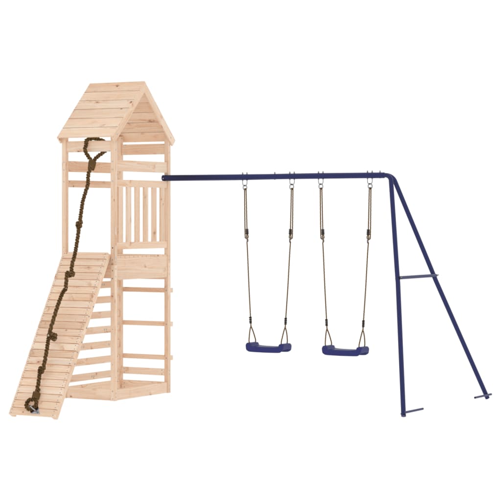 Vidaxl Playhouse Solid Pine Wood