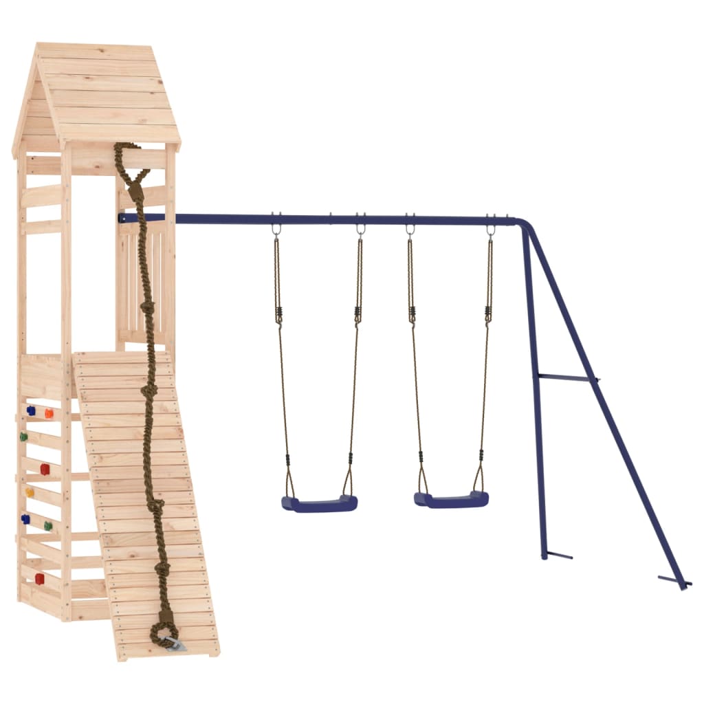 Vidaxl Playhouse Solid Pine Wood