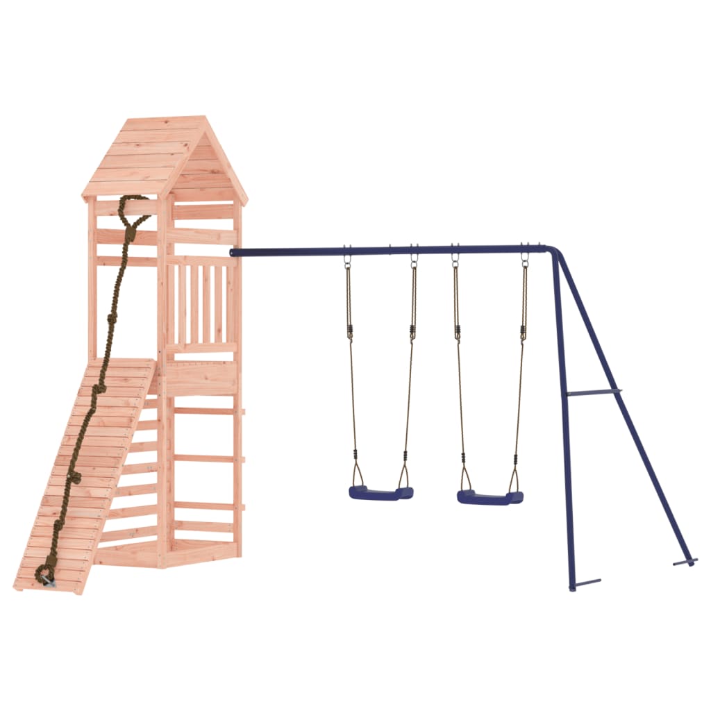 Vidaxl Playhouse Solid Douglas Wood