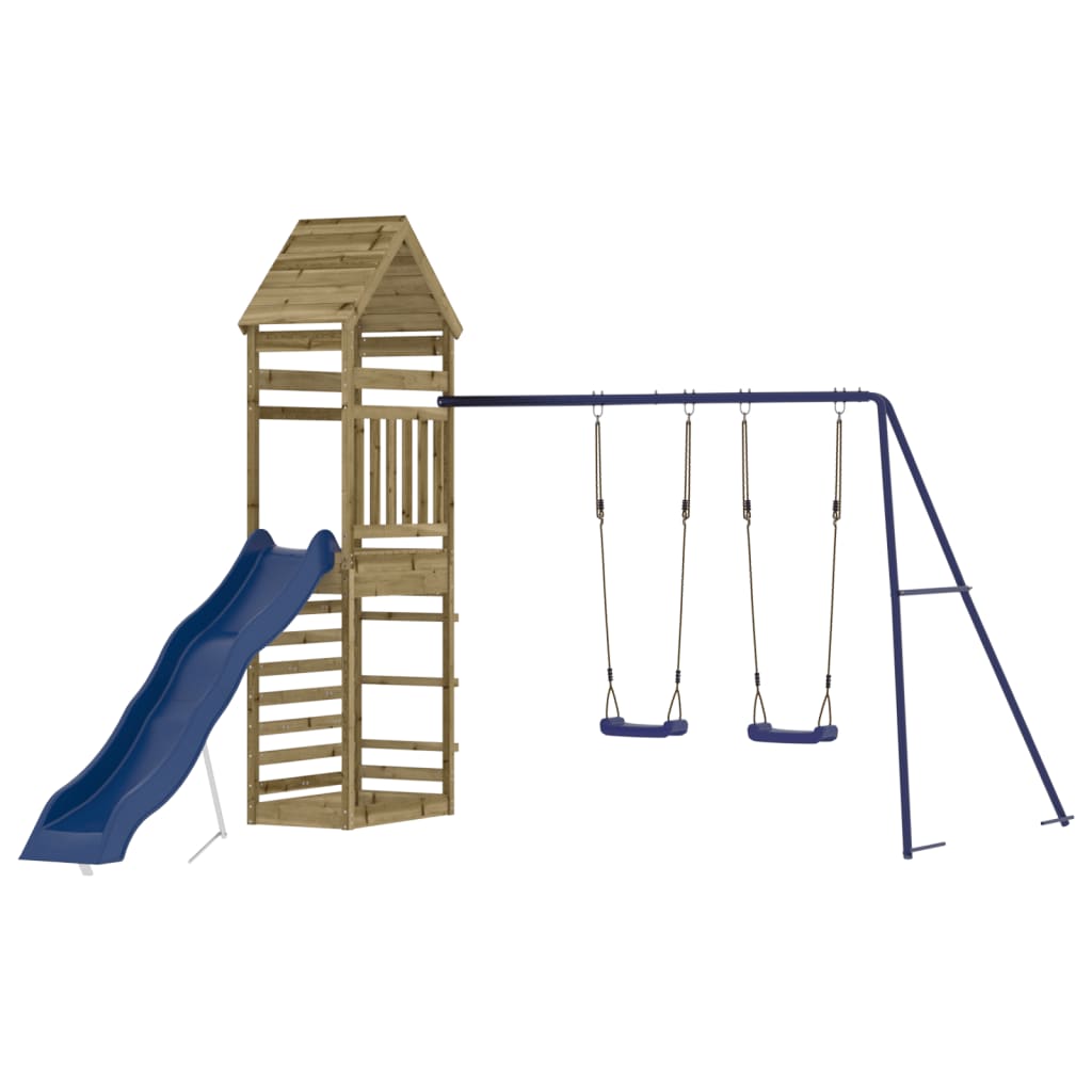 Vidaxl Playhouse imprægneret fyrretræ