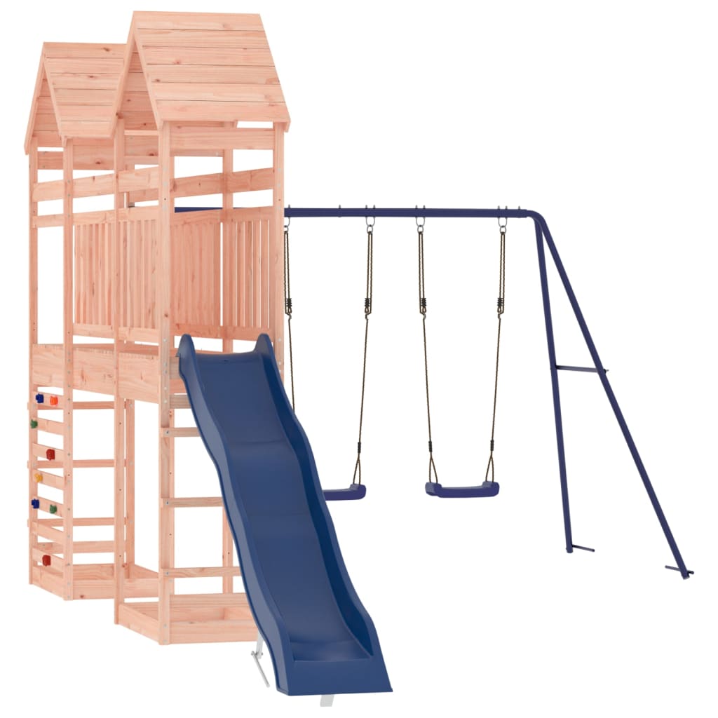 Vidaxl Playhouse Solid Douglas Wood