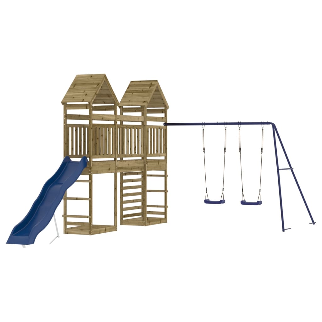 Vidaxl Playhouse imprægneret fyrretræ