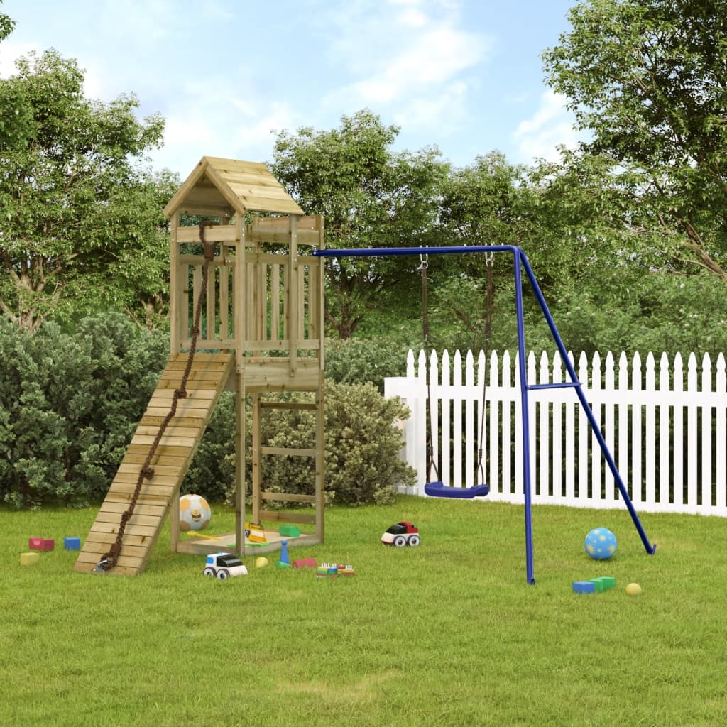 Vidaxl Playhouse imprægneret fyrretræ