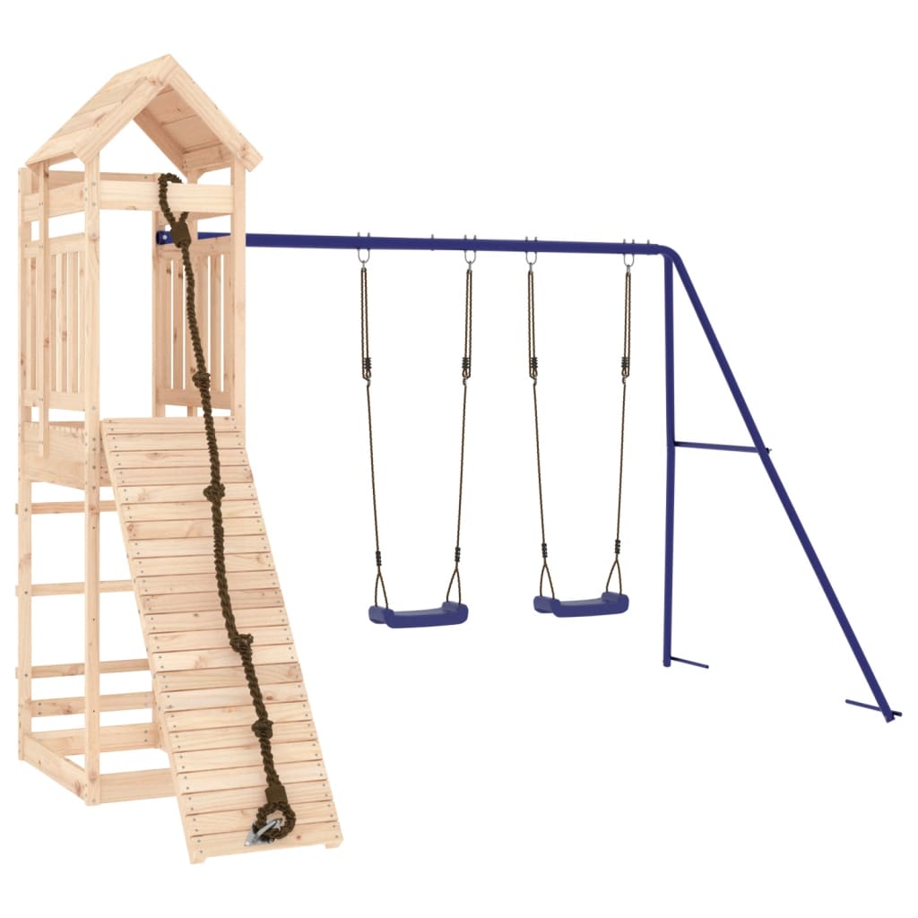 Vidaxl Playhouse Solid Pine Wood