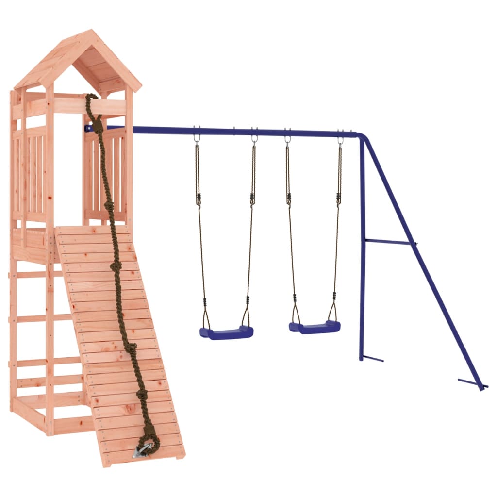 Vidaxl Playhouse Solid Douglas Wood