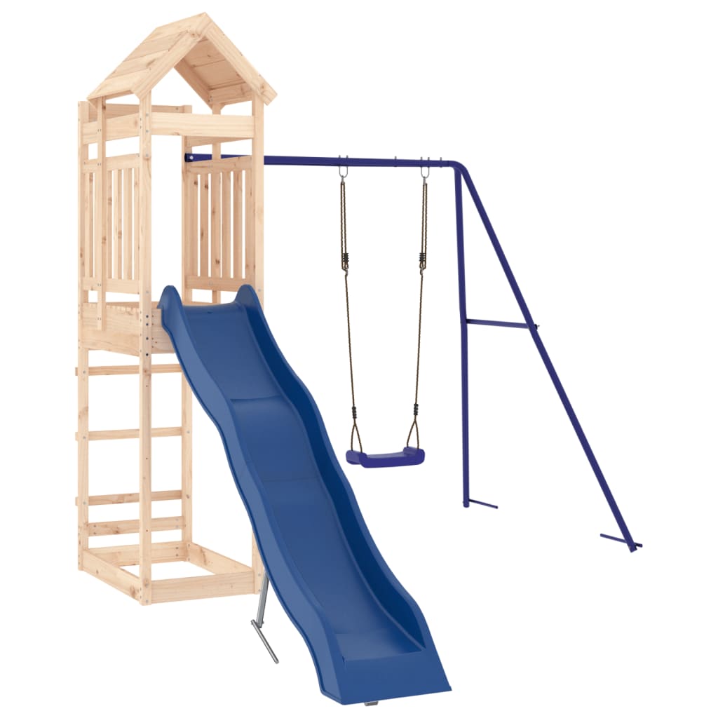 Vidaxl Playhouse Solid Pine Wood