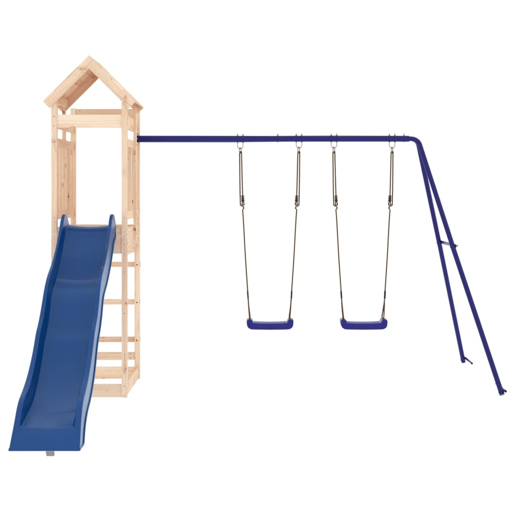 Vidaxl Playhouse Solid Pine Wood