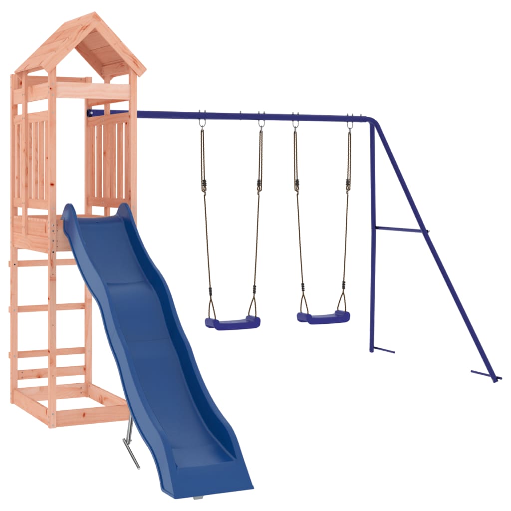 Vidaxl Playhouse Solid Douglas Wood