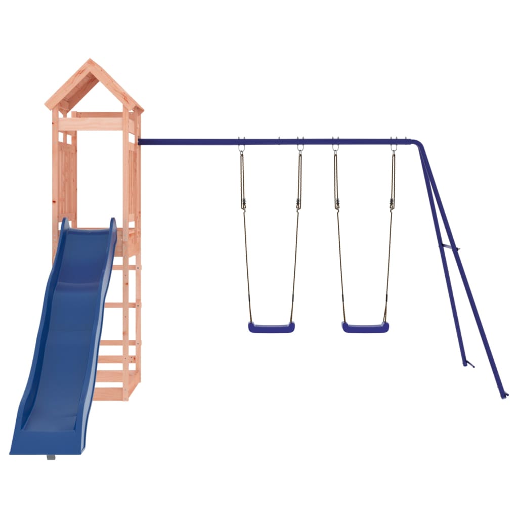 Vidaxl Playhouse Solid Douglas Wood