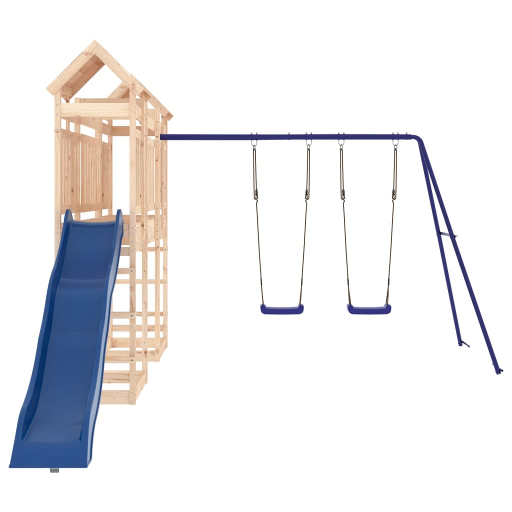 Vidaxl Playhouse Solid Pine Wood