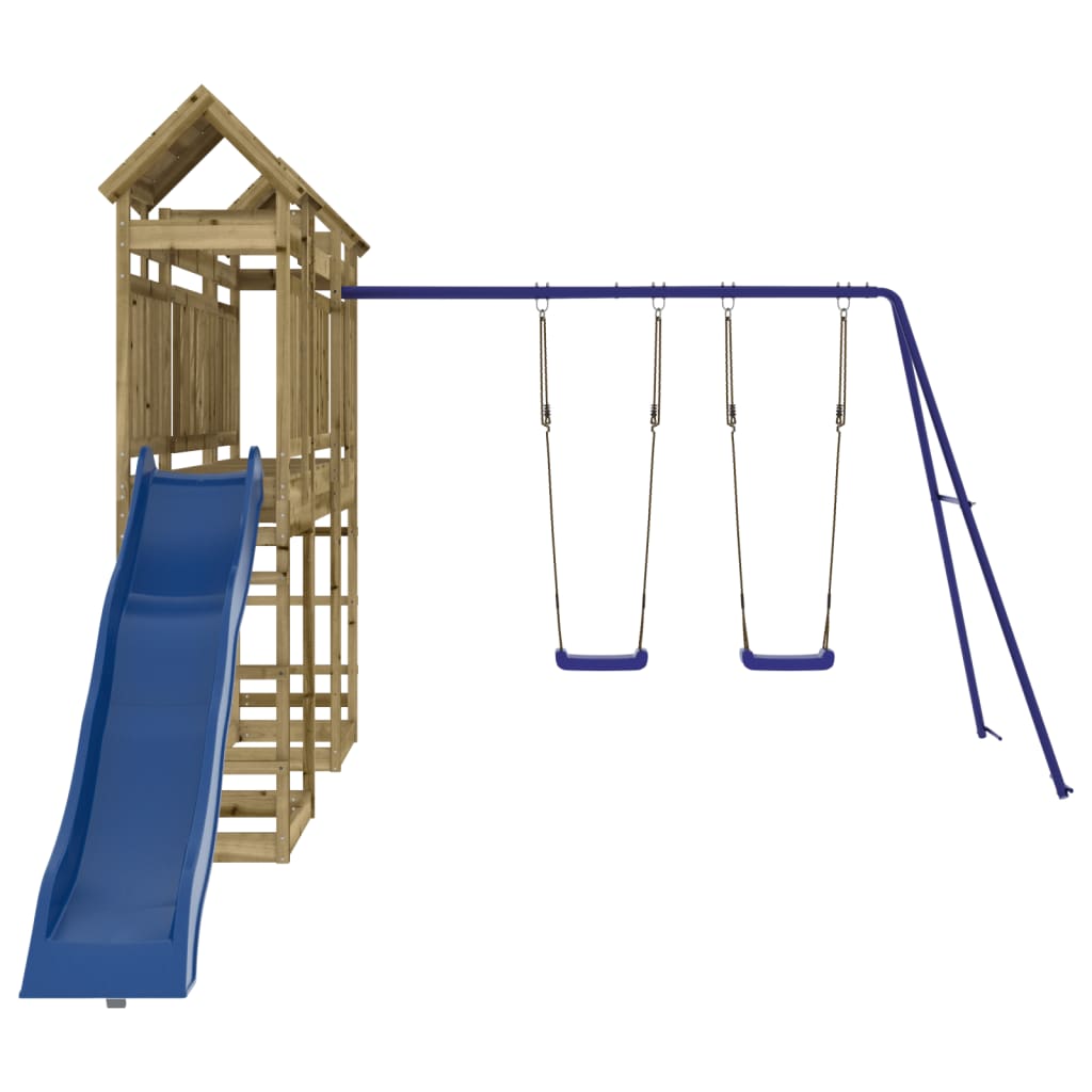 Vidaxl Playhouse imprægneret fyrretræ