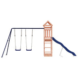 Vidaxl Playhouse Solid Douglas Wood