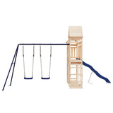 Vidaxl Playhouse Solid Pine Wood