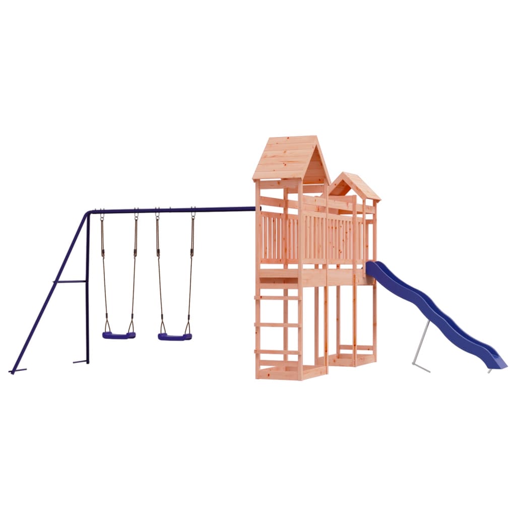 Vidaxl Playhouse Solid Douglas Wood