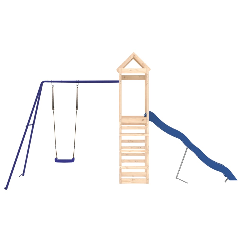 Vidaxl Playhouse Solid Pine Wood