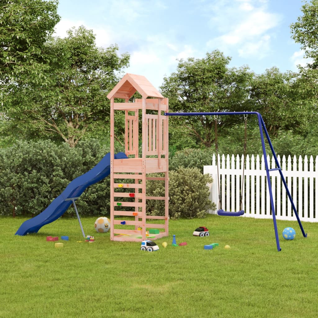 Vidaxl Playhouse Solid Douglas Wood