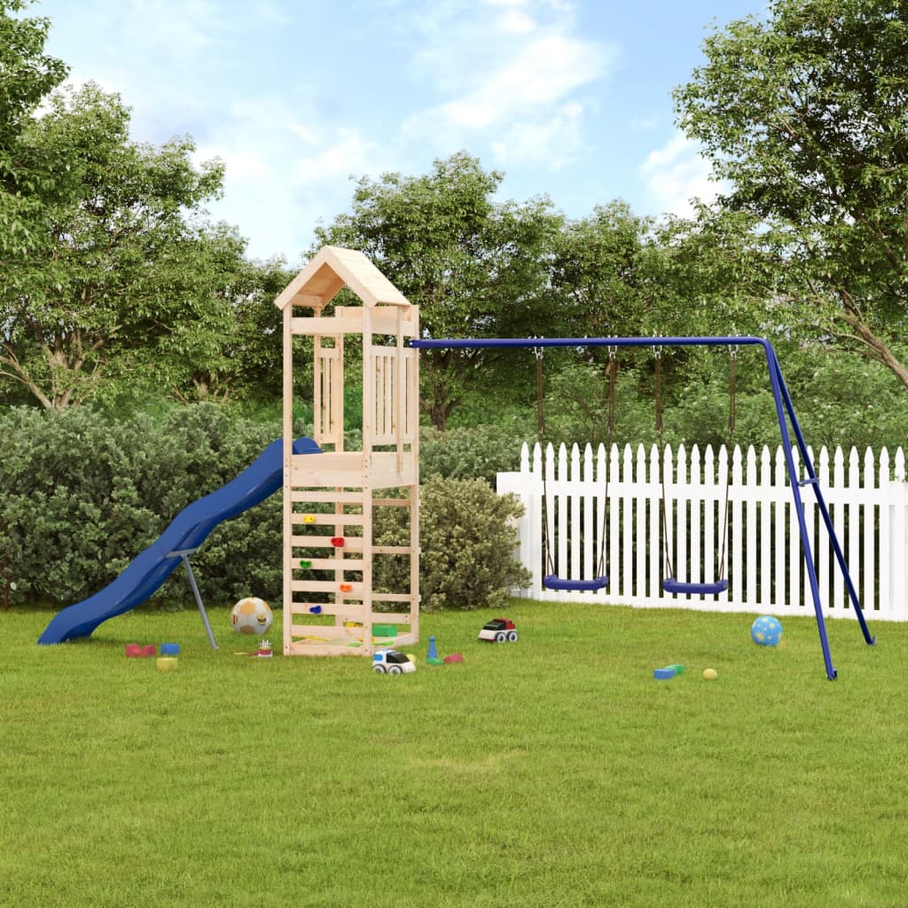 Vidaxl Playhouse Solid Pine Wood