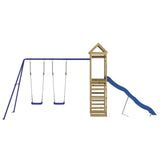 Vidaxl Playhouse imprægneret fyrretræ