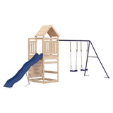 Vidaxl Playhouse Solid Pine Wood