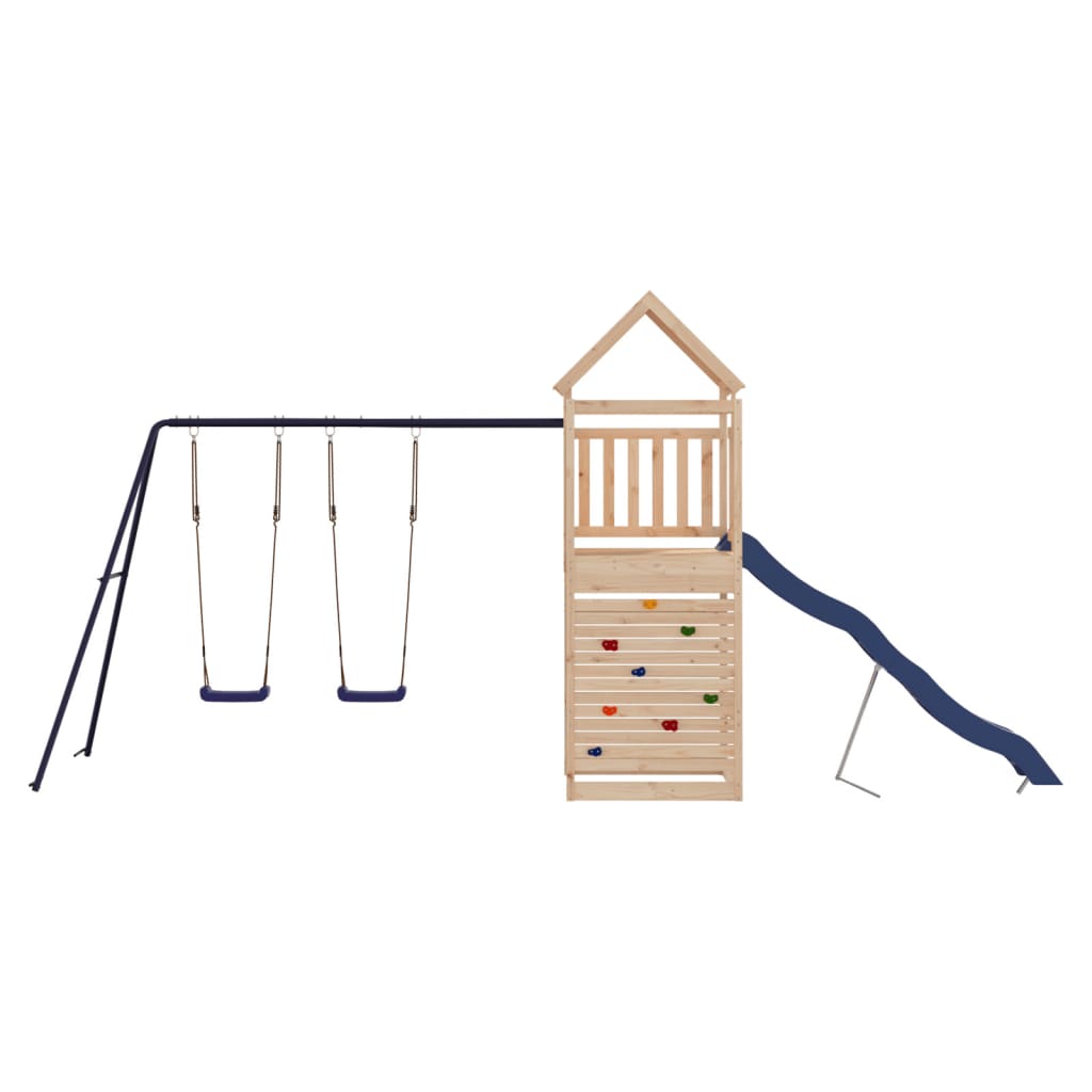 Vidaxl Playhouse Solid Pine Wood
