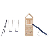 Vidaxl Playhouse Solid Pine Wood