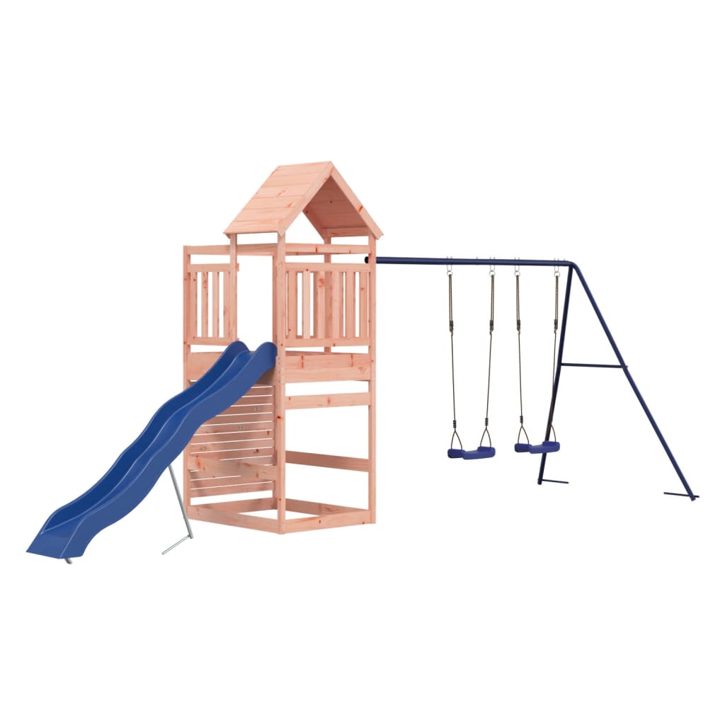 Vidaxl Playhouse Solid Douglas Wood