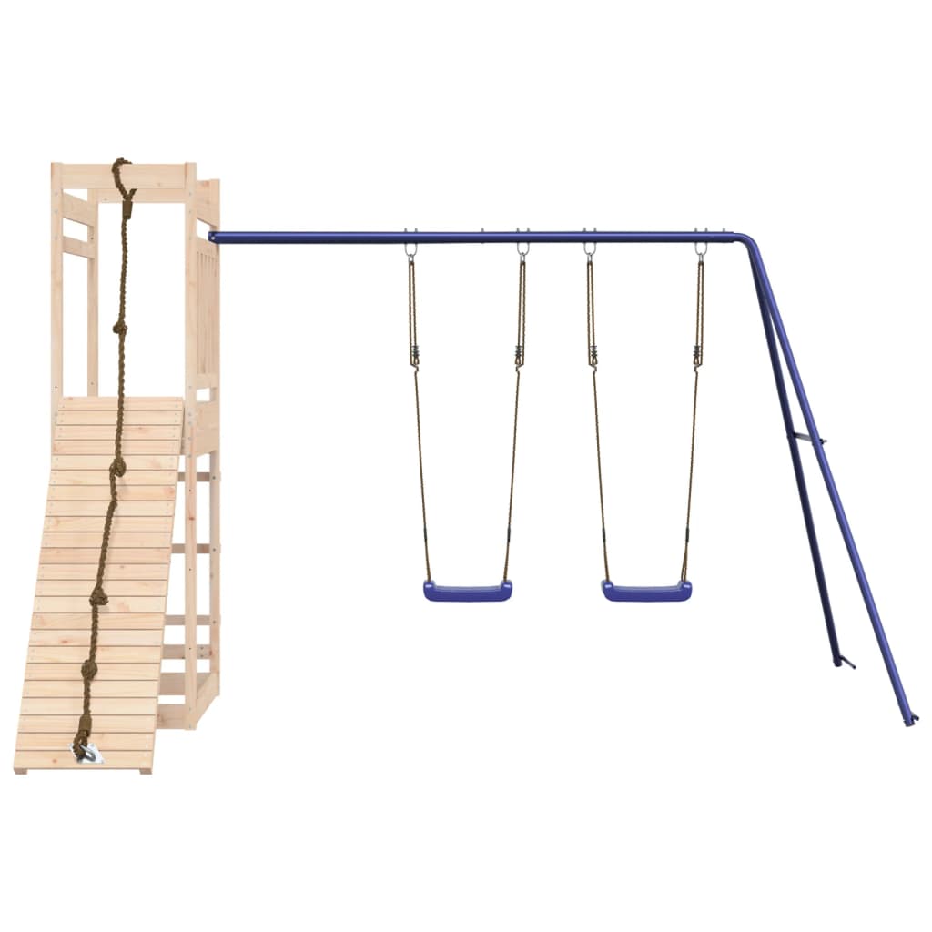 Vidaxl Playhouse Solid Pine Wood