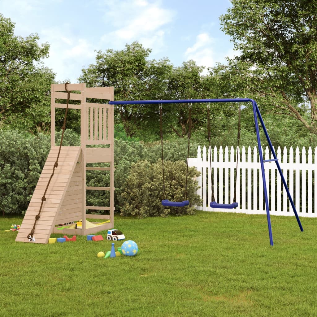 Vidaxl Playhouse Solid Pine Wood