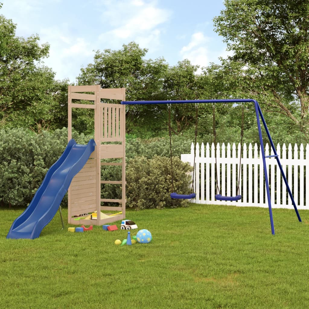 Vidaxl Playhouse Solid Pine Wood