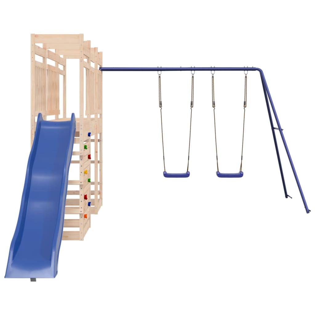Vidaxl Playhouse Solid Pine Wood