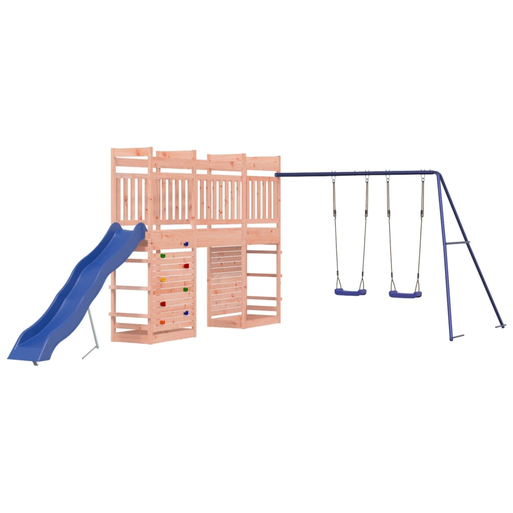 Vidaxl Playhouse Solid Douglas Wood