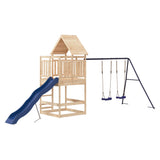Vidaxl Playhouse Solid Pine Wood