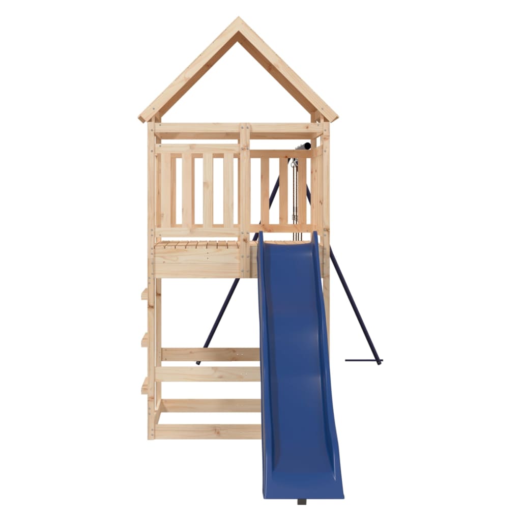 Vidaxl Playhouse Solid Pine Wood