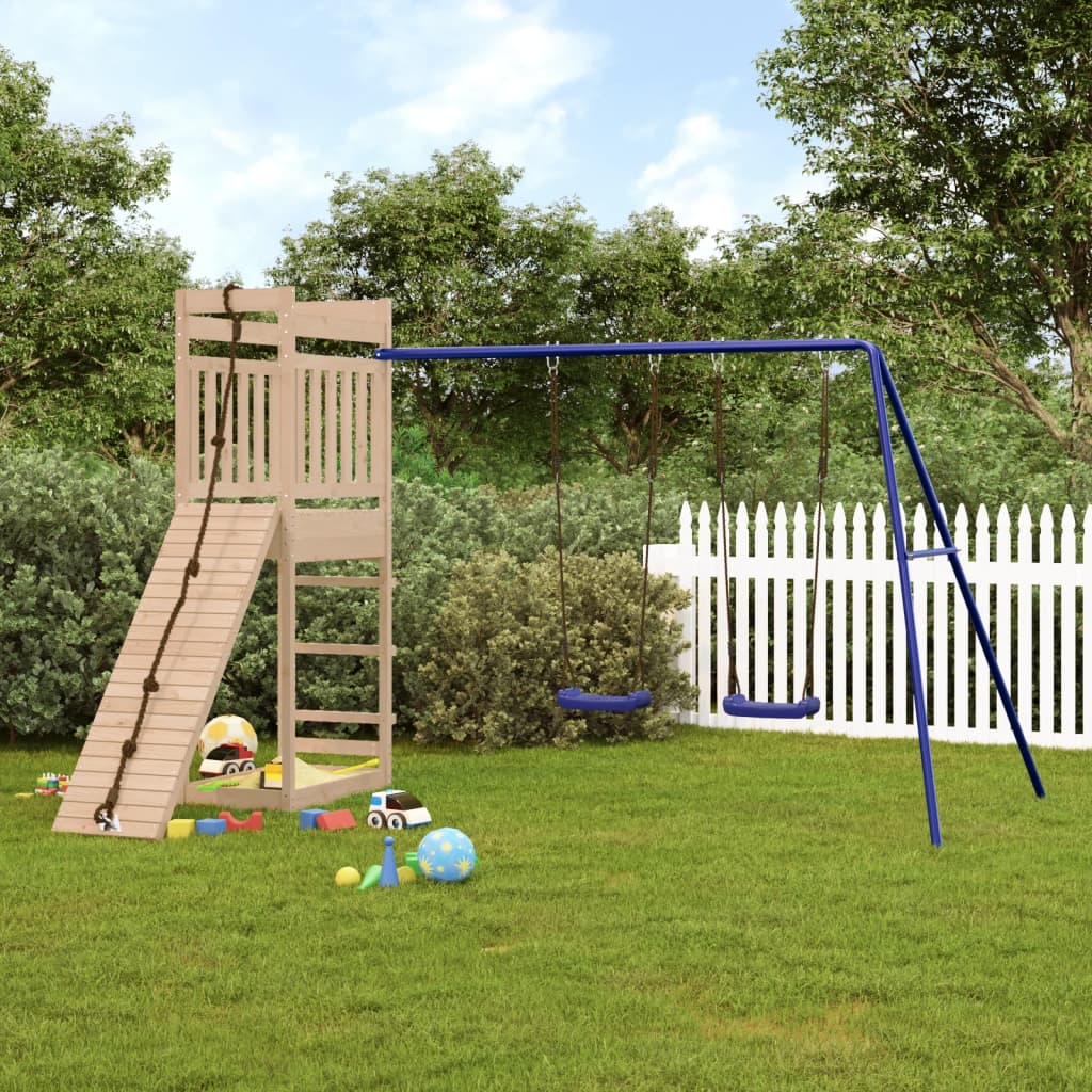 Vidaxl Playhouse Solid Pine Wood