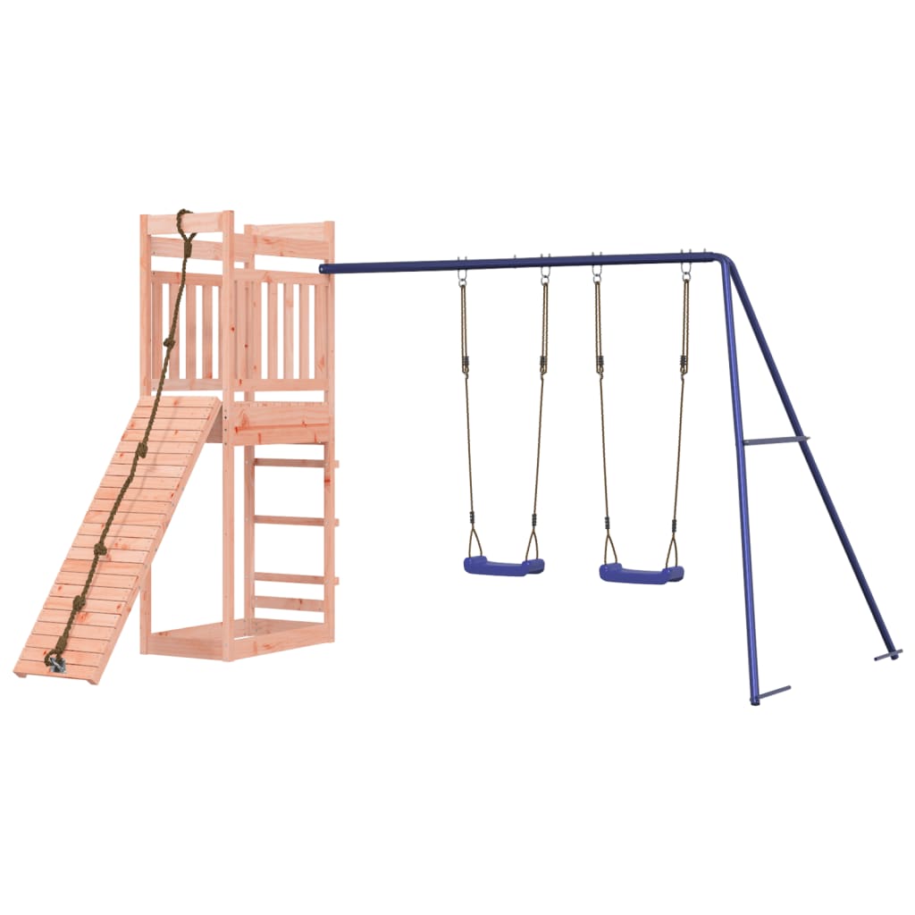 Vidaxl Playhouse Solid Douglas Wood