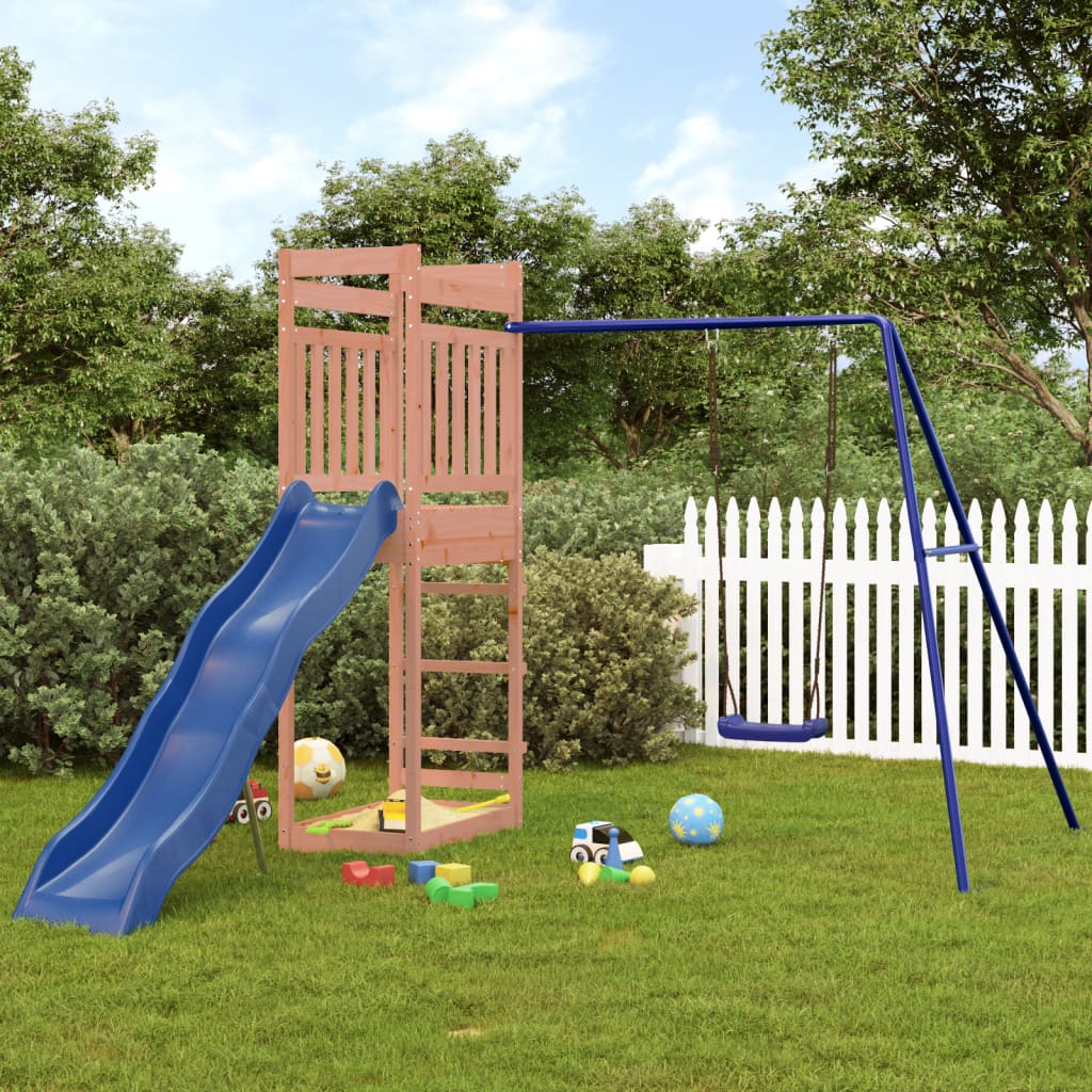 Vidaxl Playhouse Solid Douglas Wood