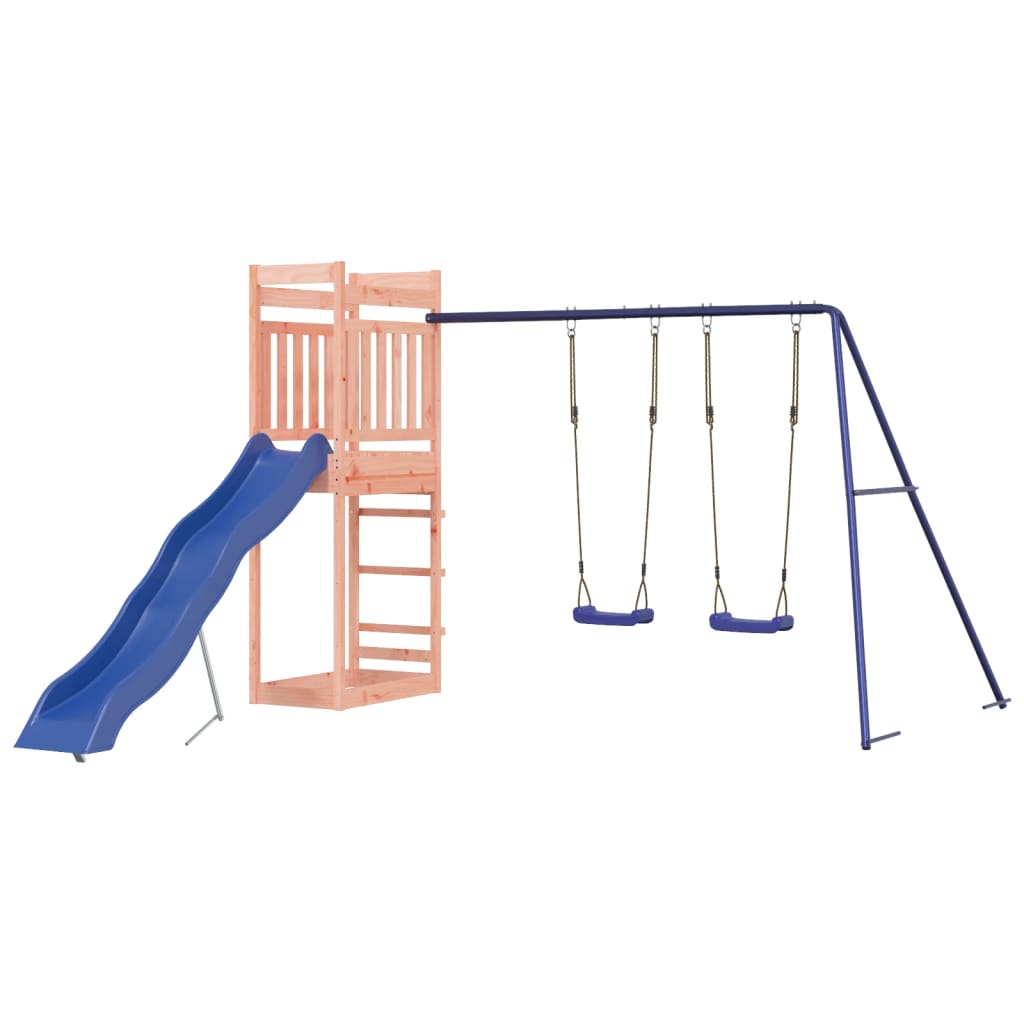 Vidaxl Playhouse Solid Douglas Wood