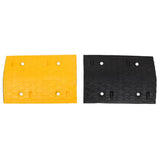 Vidaxx fartbump 3 stk 97x32,5x4 cm gummi gul og sort