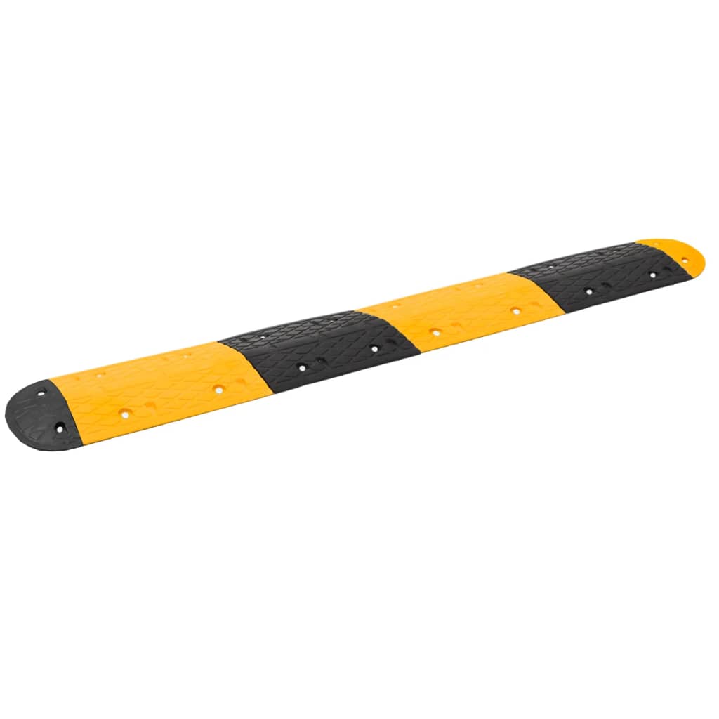 Vidaxx fartbump 226x32,5x4 cm gummi gul og sort