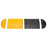 Vidaxx fartbump 226x32,5x4 cm gummi gul og sort