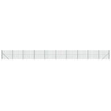 Vidaxl Wire Mesh hegn med malede ankre 2,2x25 m grønt