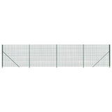 Vidaxxl Wire Mesh hegn med flange 1,8x10 m grøn
