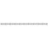 Vidaxxl Wire Mesh hegn med flange 1,1x25 m grøn